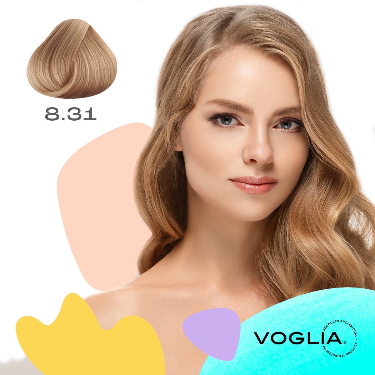 Tinte cabello Beige 8.31