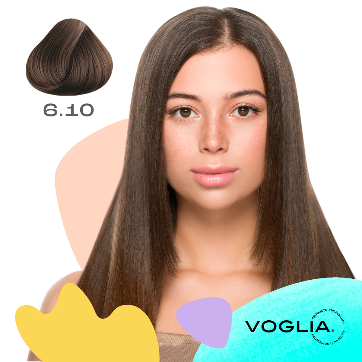 Tinte cabello 6.10 Rubio Oscuro Cenizo