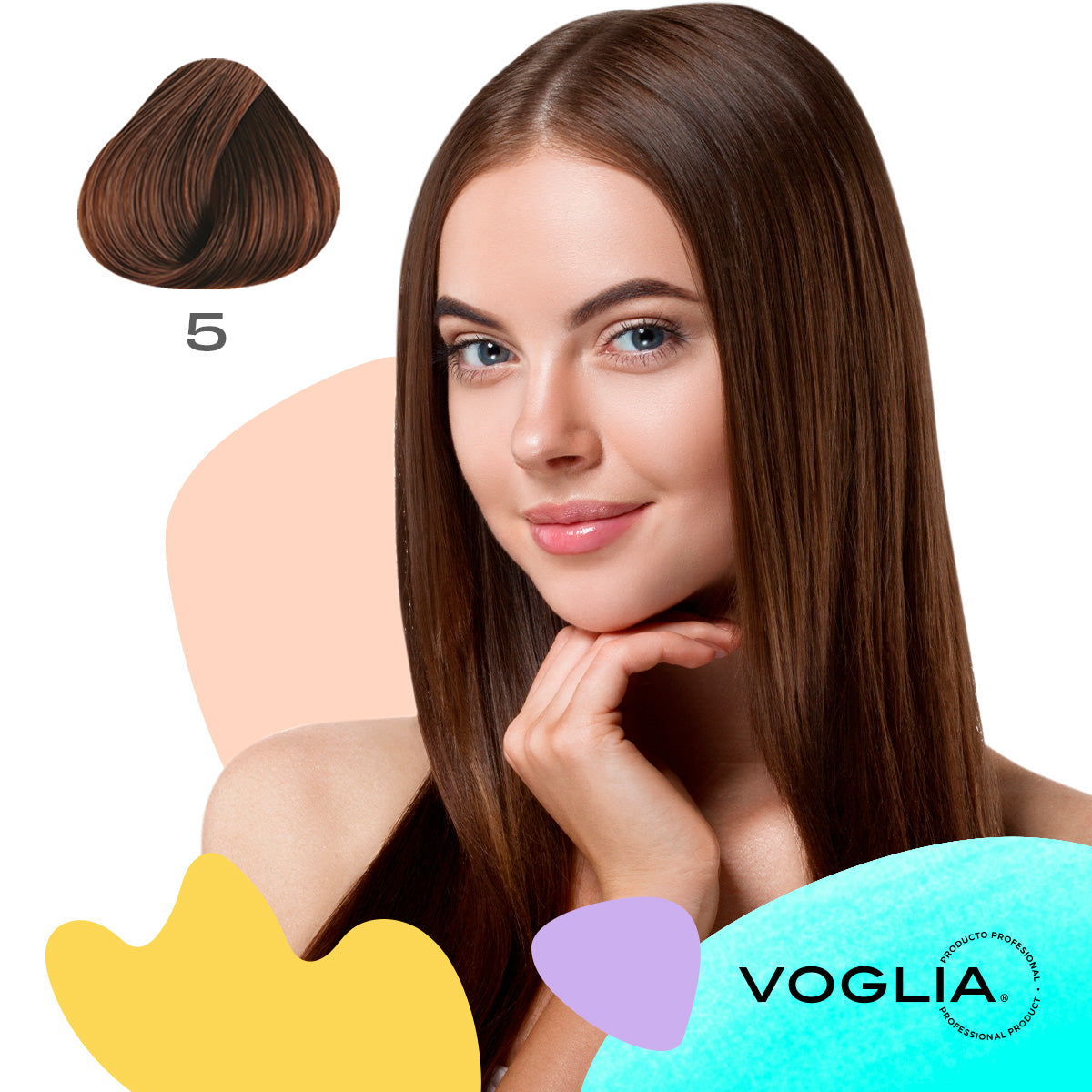 Tinte cabello 5 Castaño Claro