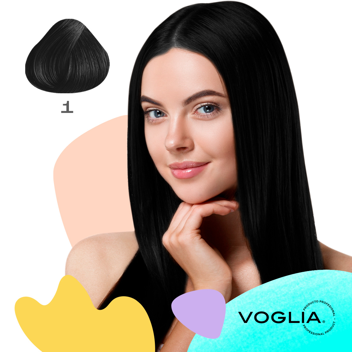 Contaminar Acorazado compartir Tinte para cabello 1 Negro |Tintes de cabello, Coloración de cabello,  Matizador de canas